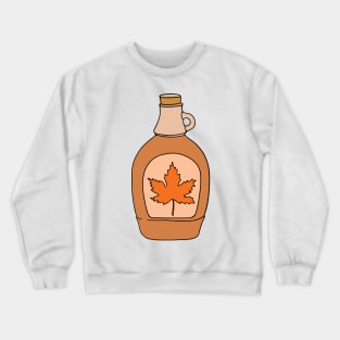 Maple Syrup Bottle Crewneck Sweatshirt